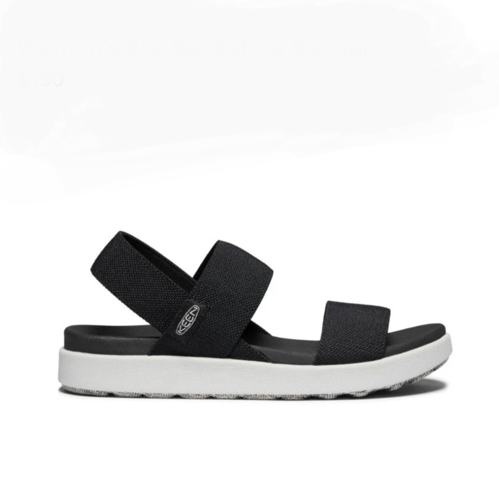 KEEN Women's Elle Backstrap Sandal - Black